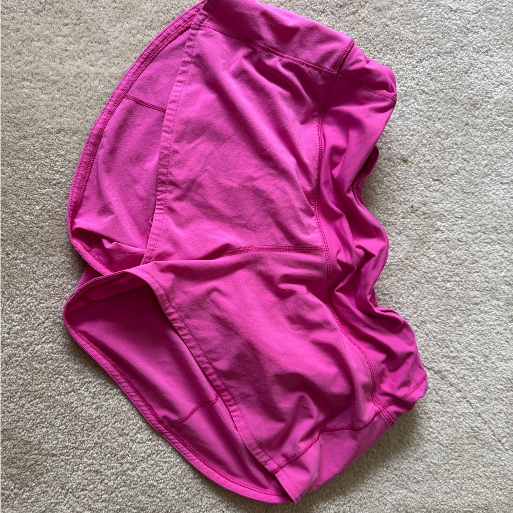 Lululemon Athletica Hot Pink Shorts